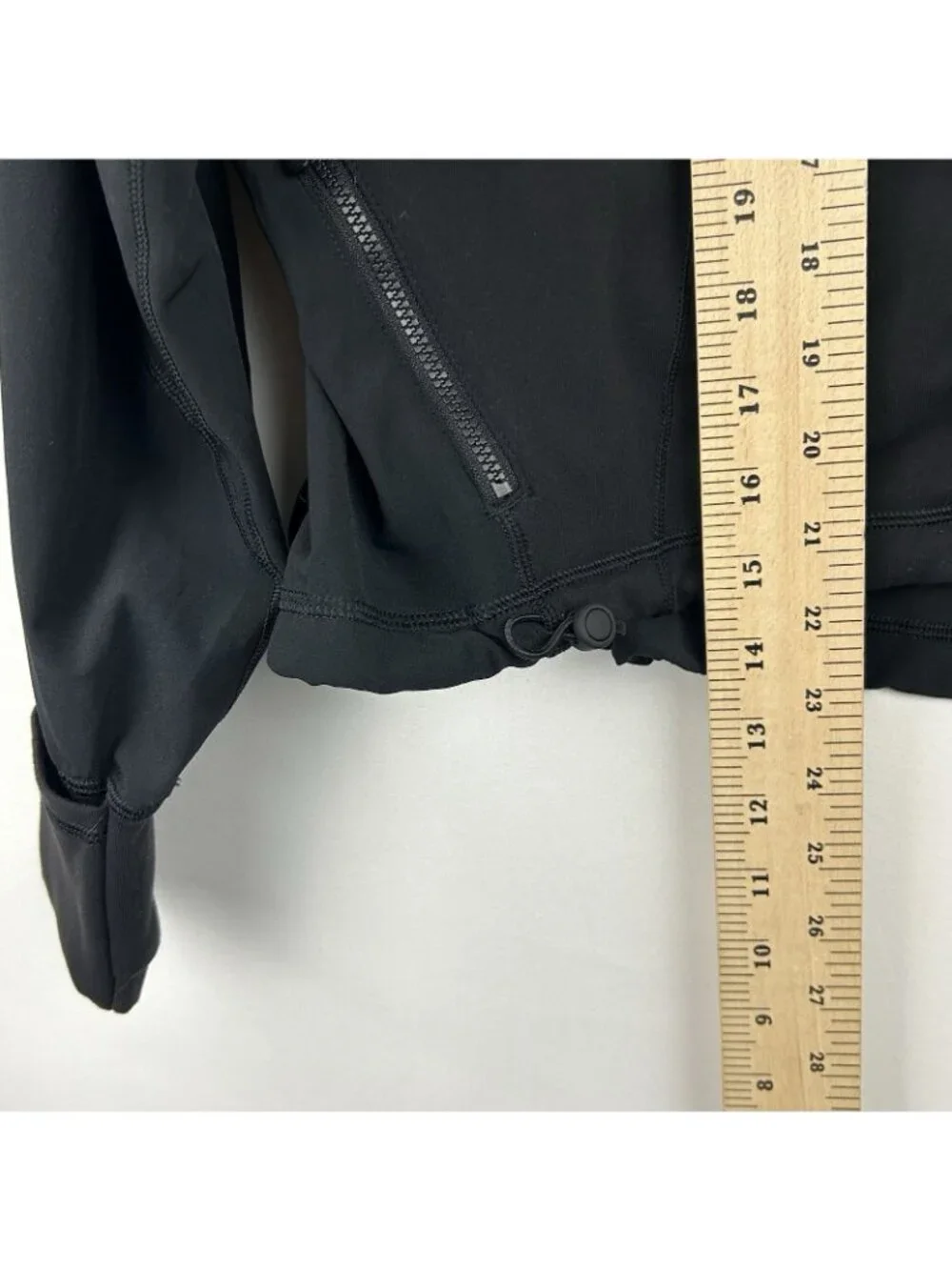 Lululemon Define Relaxed Fit Luon Jacket Womens Size 0 Black LW3HD3S Full Zip - Picture 7 of 16